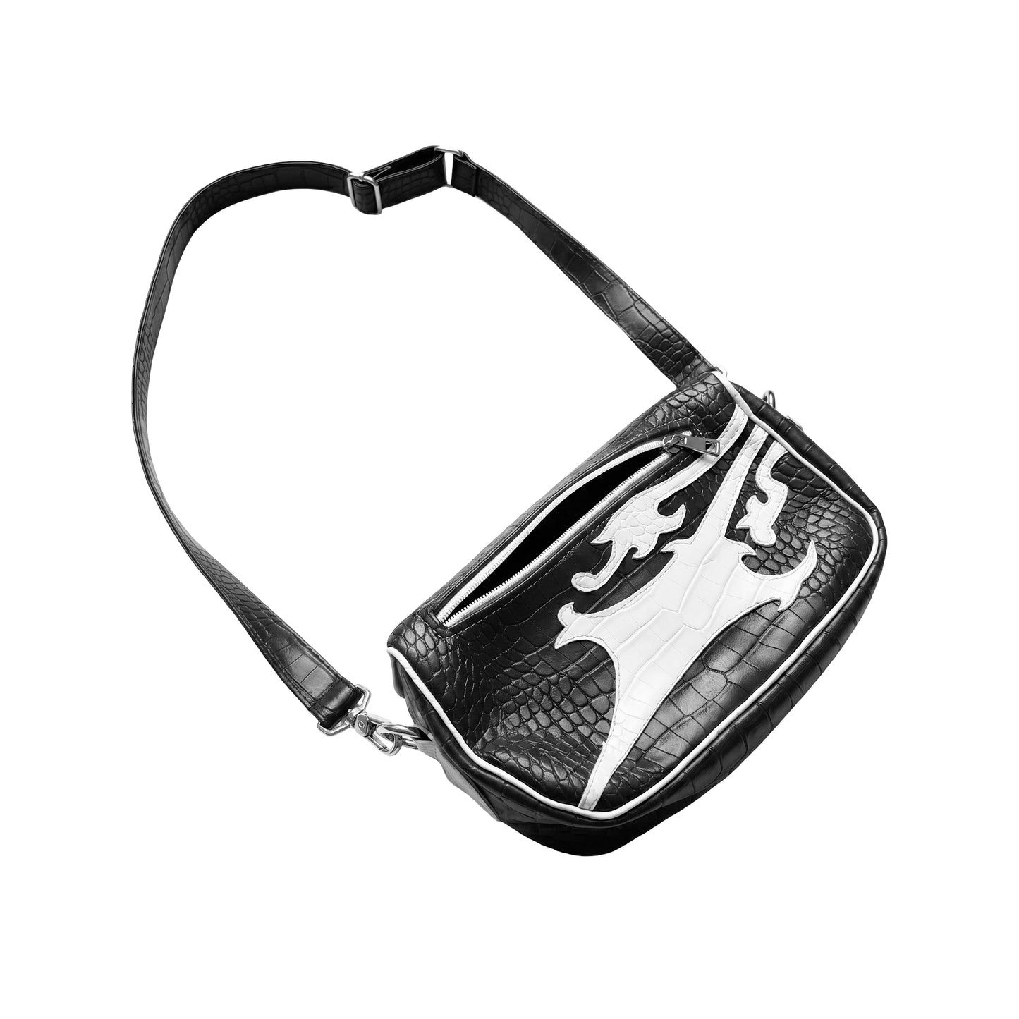 LTD - SLING BAG INFERNO ORNA LEATHER CROCO BY KARDINALSIN