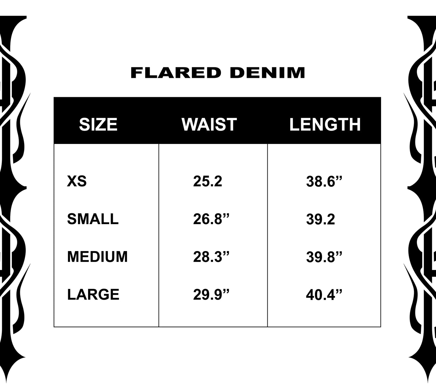FLARED PANTS - INFERNO TWIN WASHED