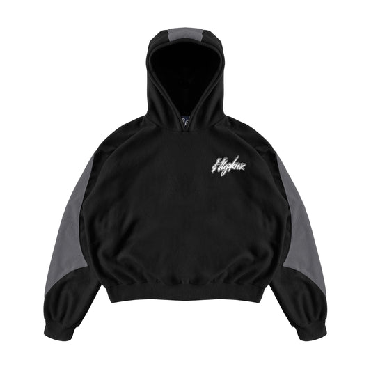 FUZZY HOODIE - HLGNZ PATCH VELCRO