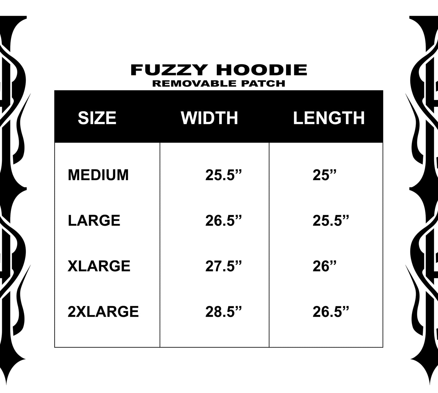 FUZZY HOODIE - HLGNZ PATCH VELCRO
