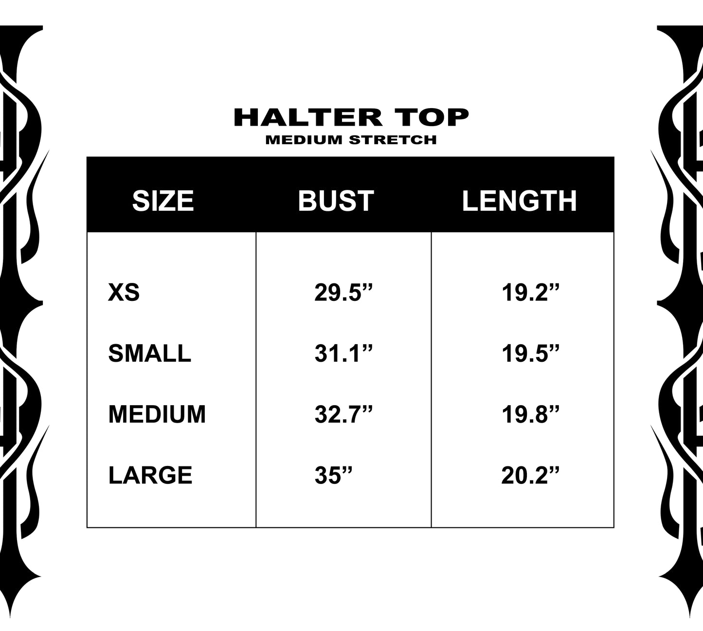 HALTER INFERNO HEART - WOMENS