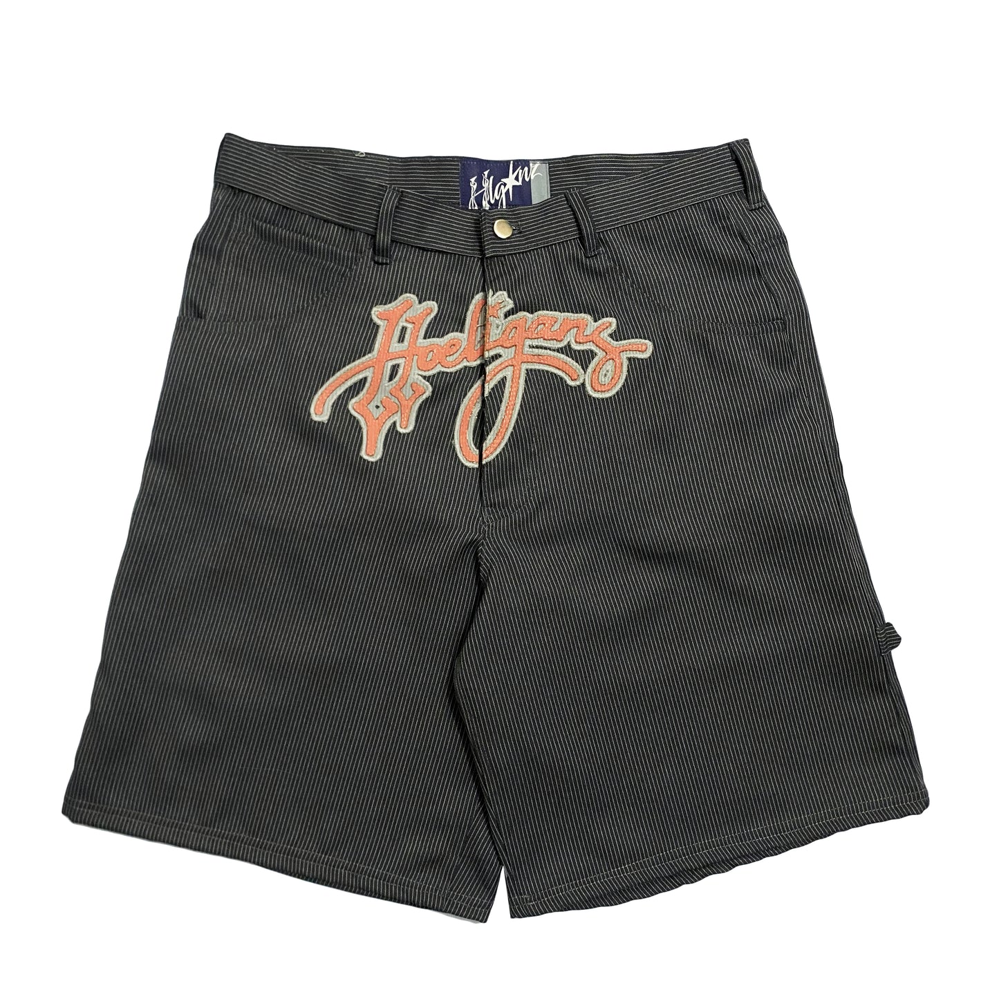 PIN STRIPE JORTS II - HOELIGANS