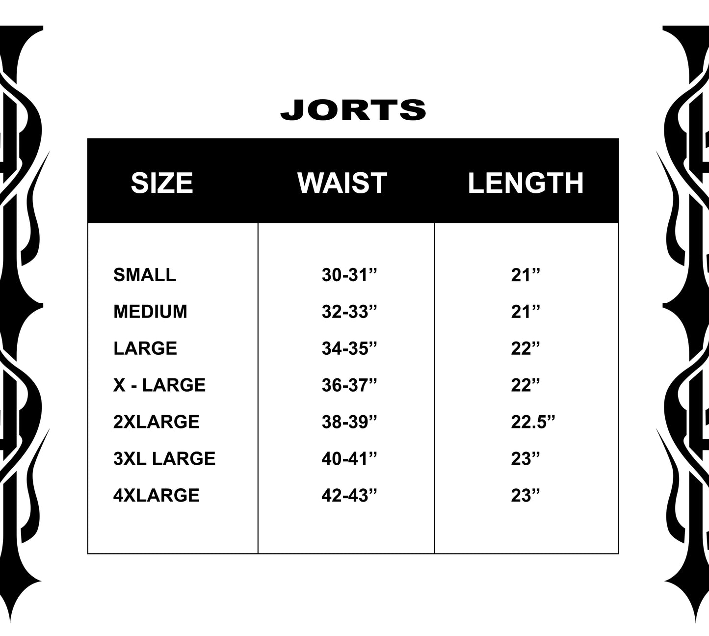 INFERNO CHAIN - JORTS STAR DENIM