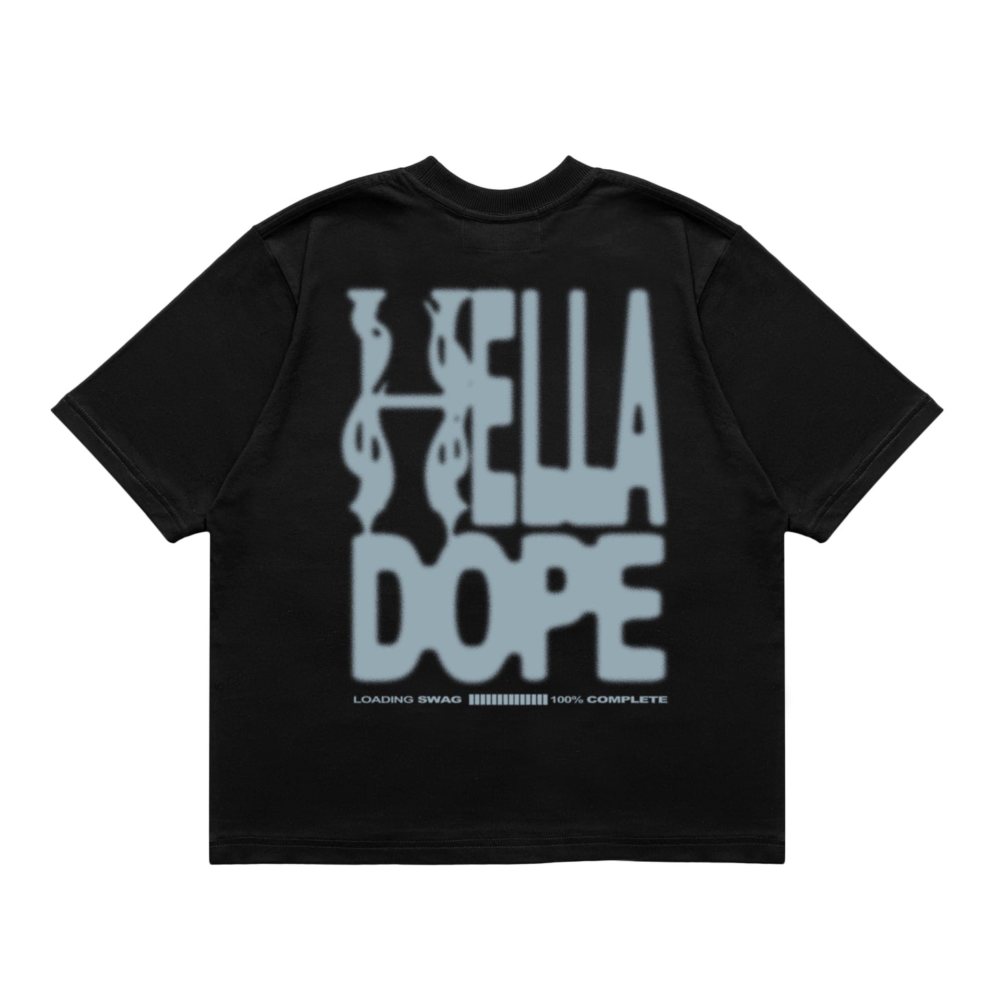 HELLADOPE - BOXY CREWNECK TEE