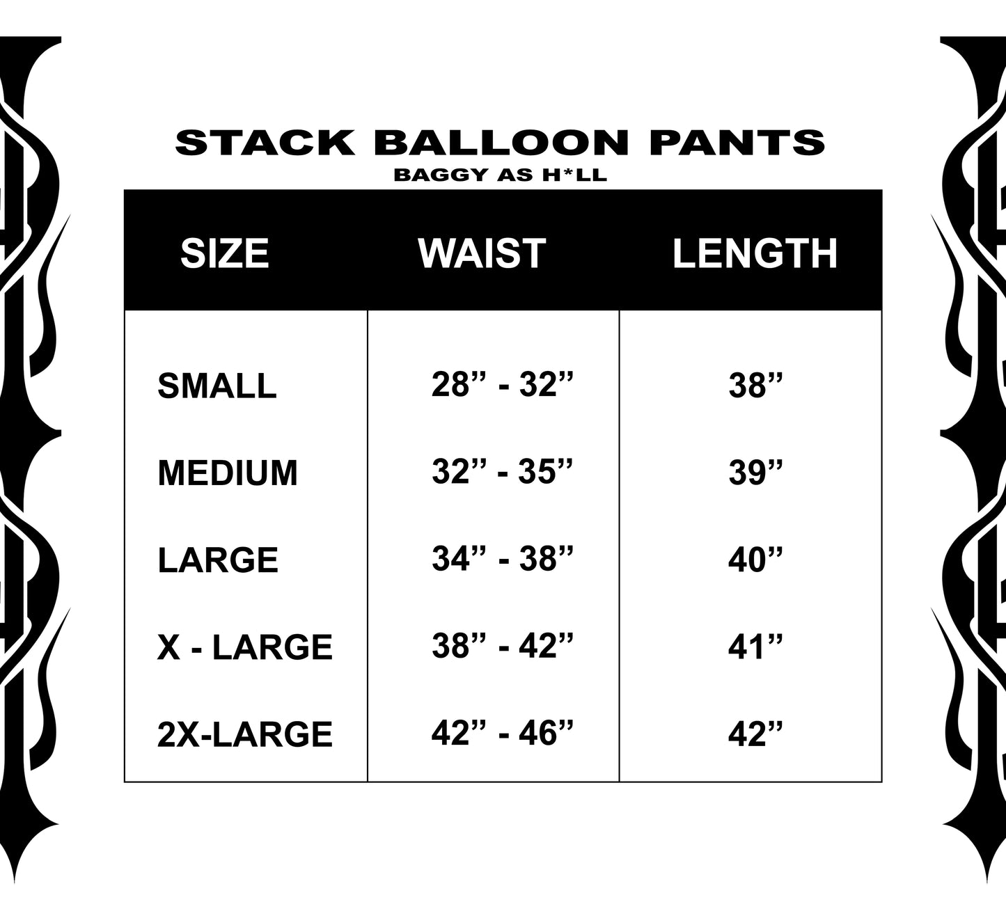 CAMO INFERNO - SUPER BAGGY STACK PANTS