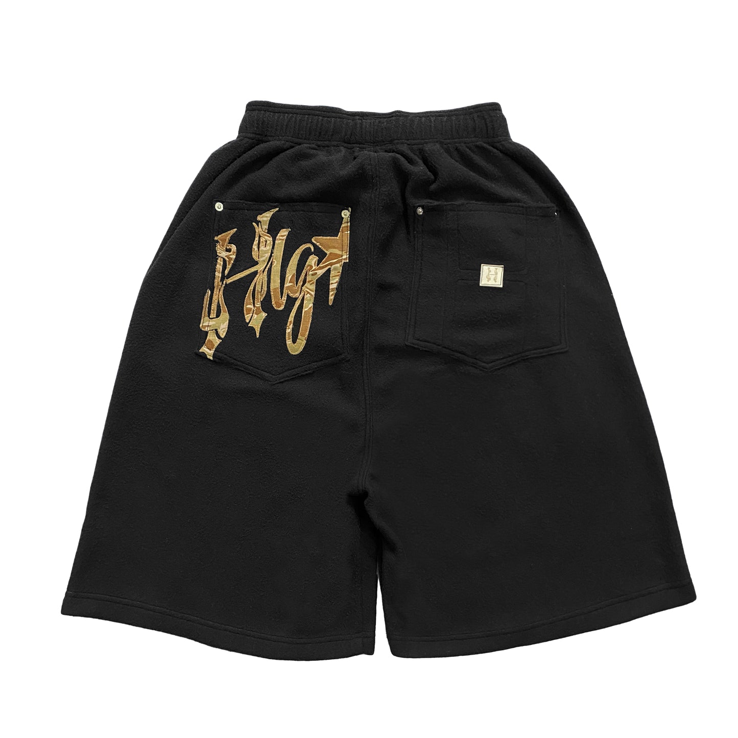 FUZZY SWEATSHORT - INFERNO CAMO