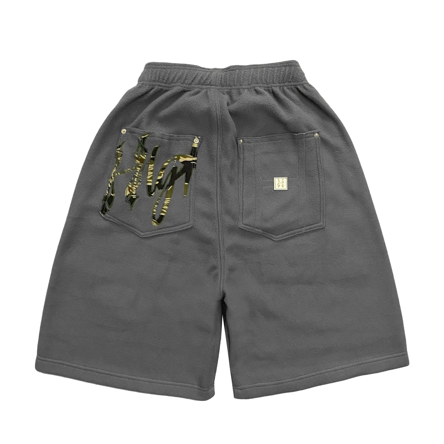 FUZZY SWEATSHORT - INFERNO CAMO