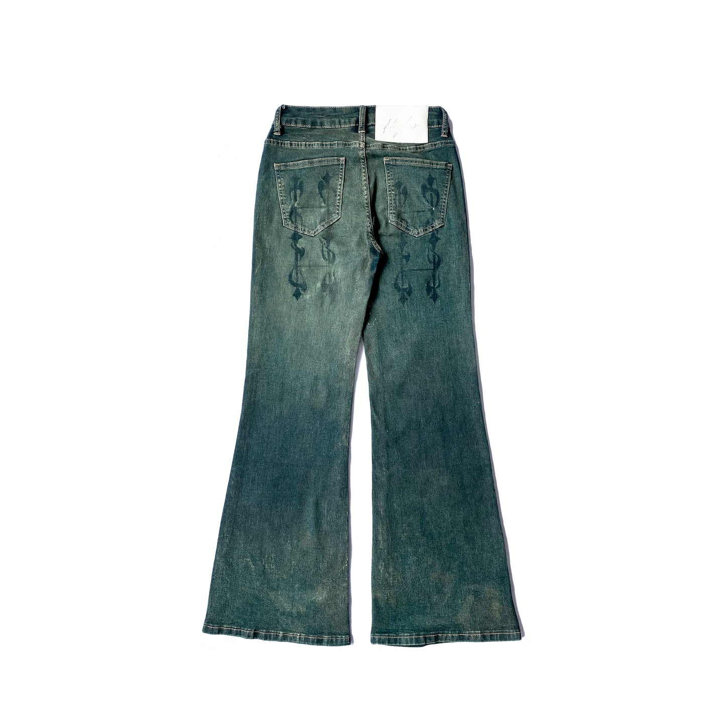 FLARED PANTS - INFERNO TWIN WASHED