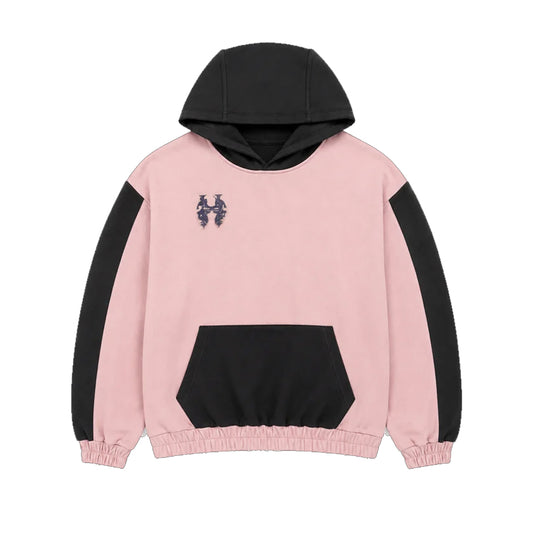 2 TONE INFERNO FACE EMBRO - HOODIE JACKET
