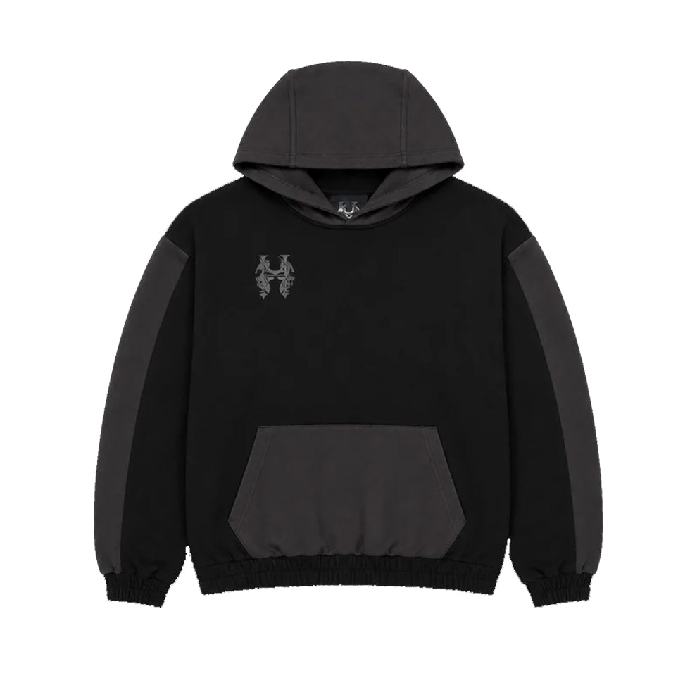 2 TONE INFERNO FACE EMBRO - HOODIE JACKET