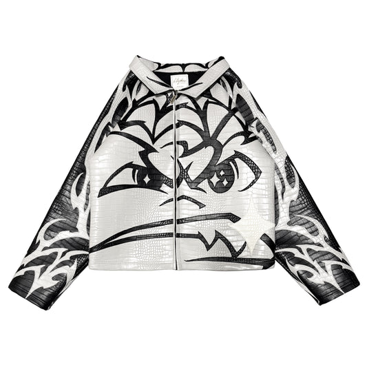 LTD - VENOM DON LEATHER JACKET CROCO (1 OF 1) BY KARDINALSIN