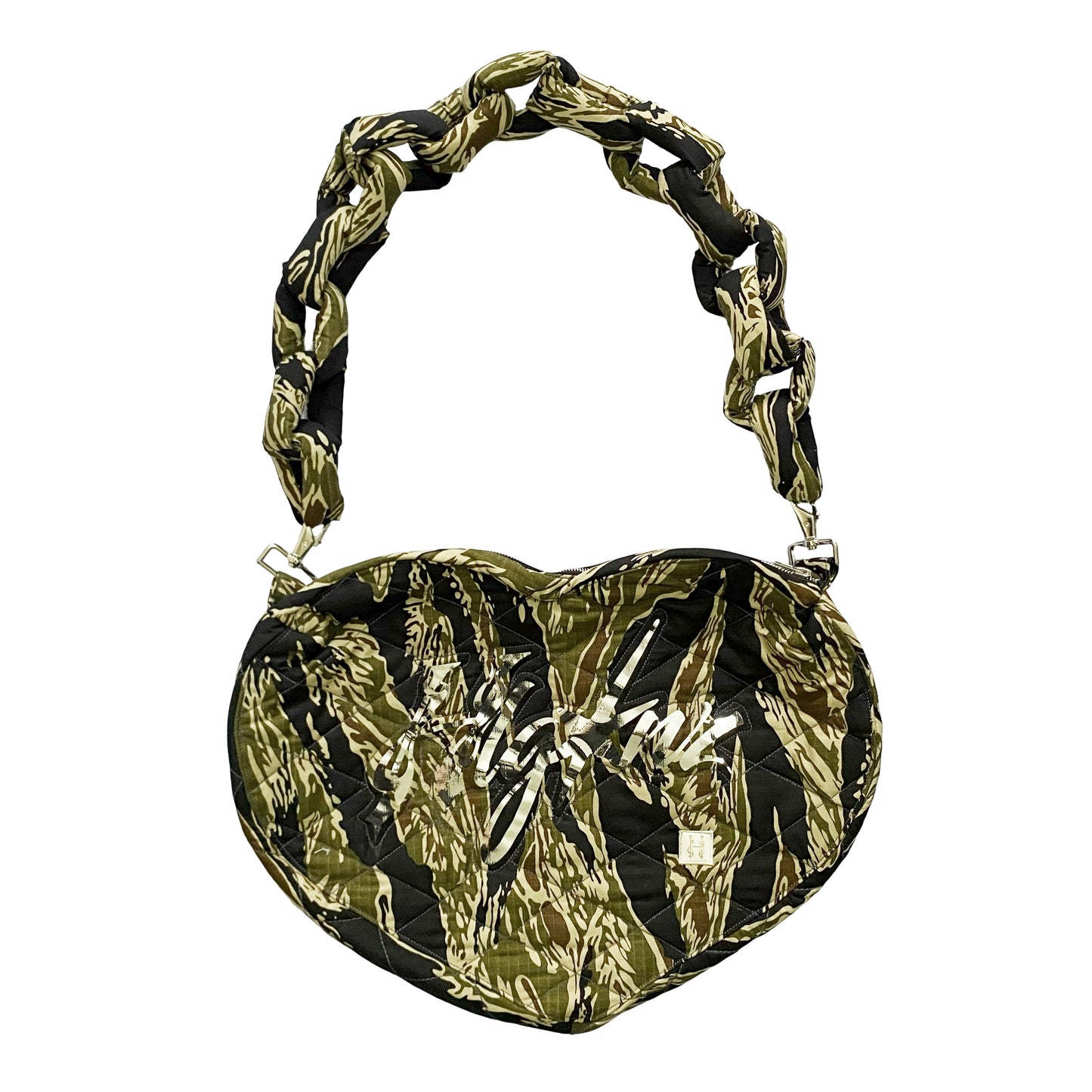 CHAIN HEART BAG - INFERNO CAMO