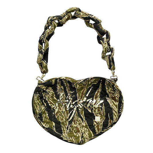 CHAIN HEART BAG - INFERNO CAMO