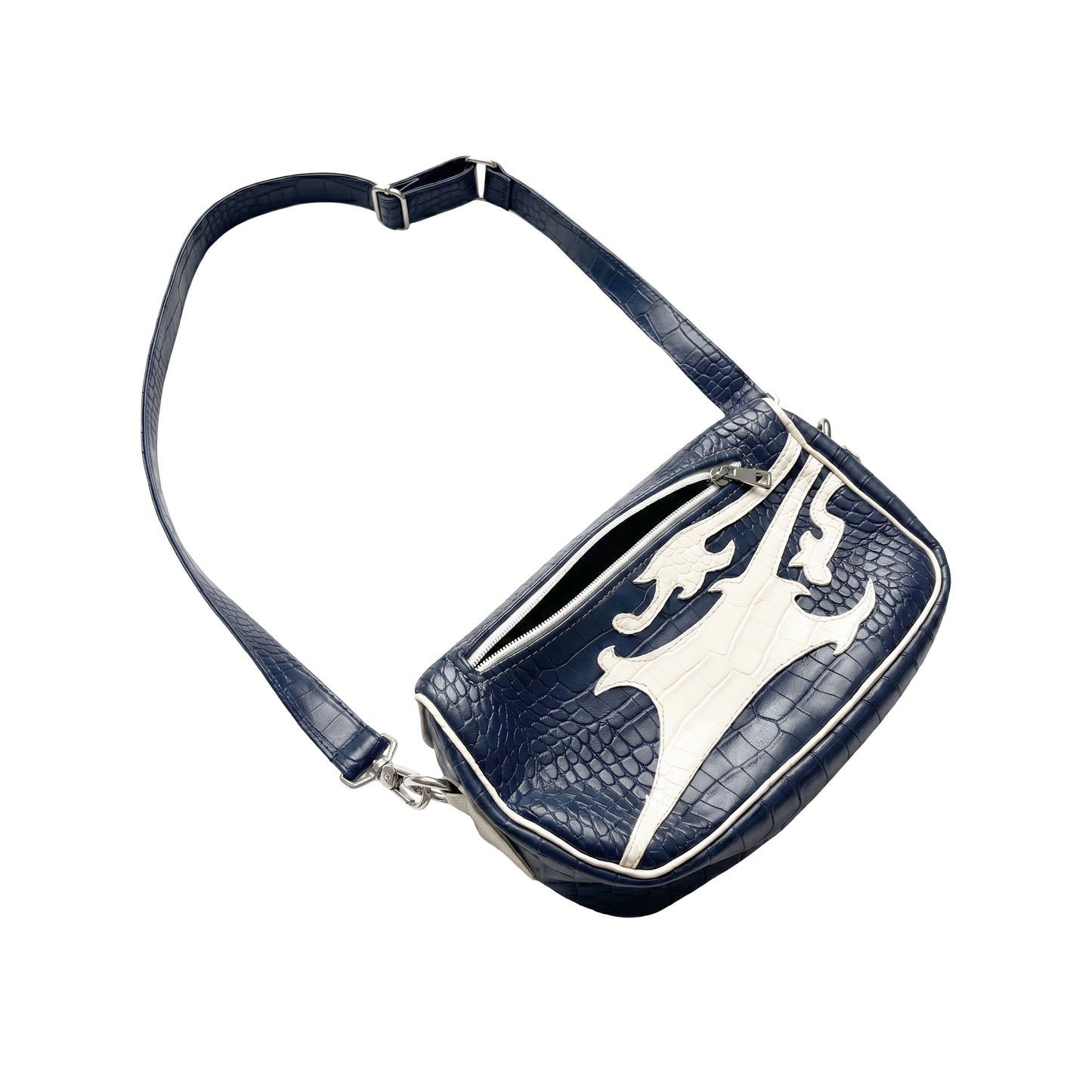 LTD - SLING BAG INFERNO ORNA LEATHER CROCO BY KARDINALSIN