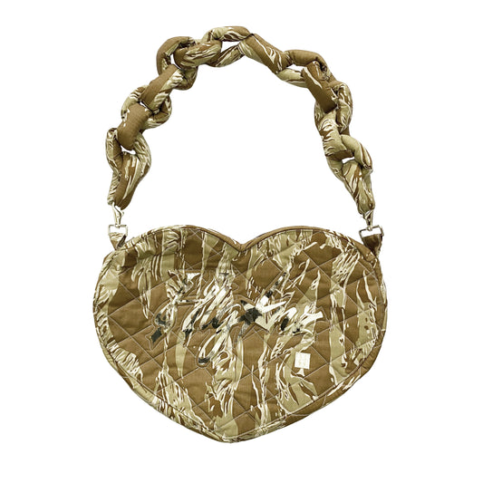 CHAIN HEART BAG - INFERNO CAMO