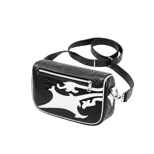 LTD - SLING BAG INFERNO ORNA LEATHER CROCO BY KARDINALSIN