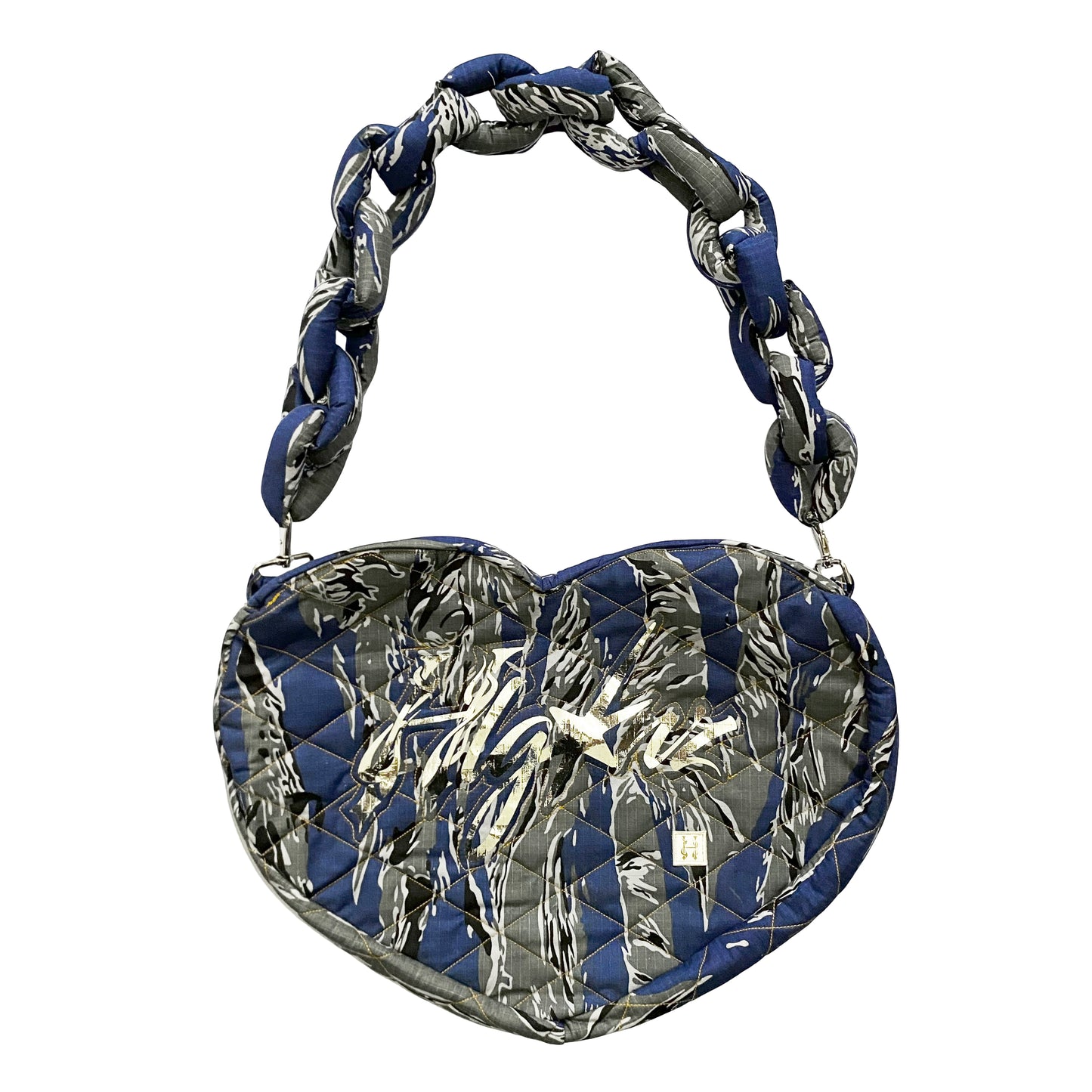 CHAIN HEART BAG - INFERNO CAMO