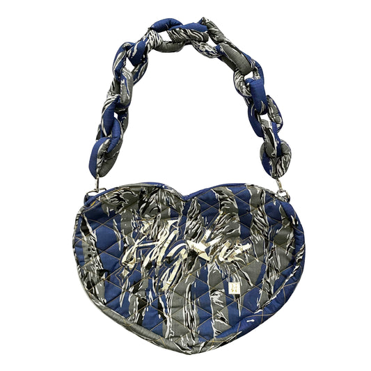 CHAIN HEART BAG - INFERNO CAMO