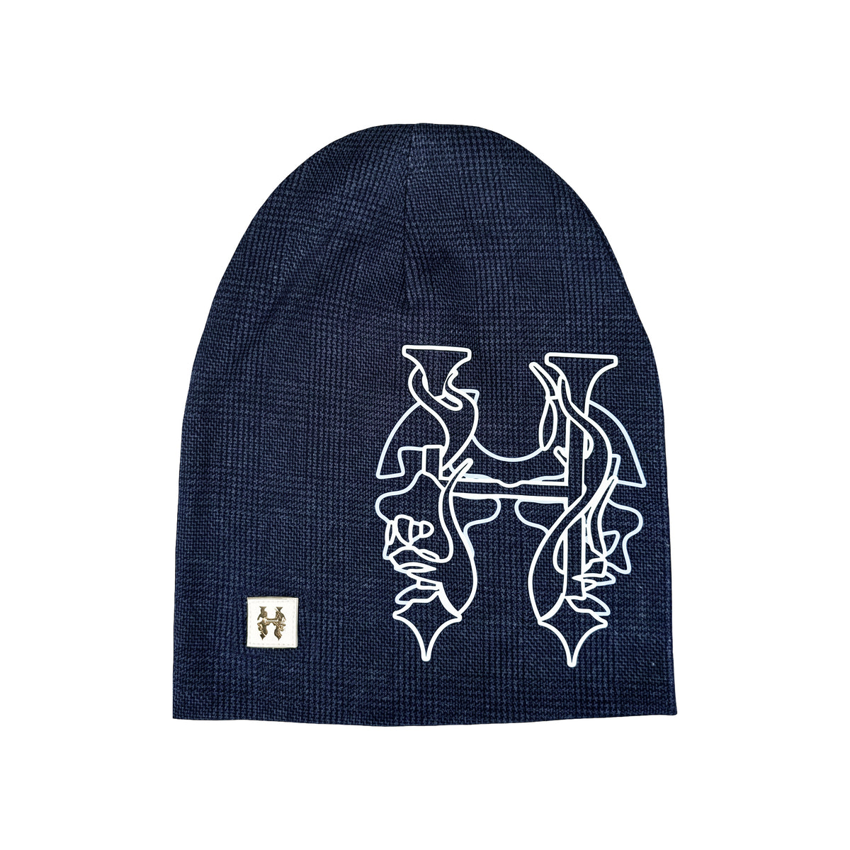 BEANIE - PLAID NEON OG INFERNO FACE