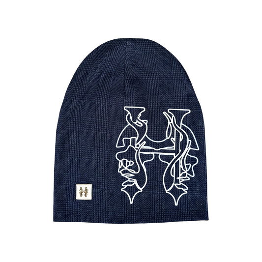 BEANIE - PLAID NEON OG INFERNO FACE