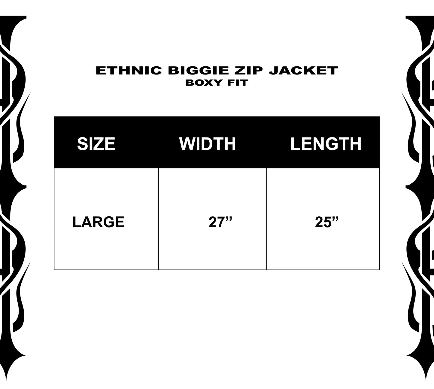 ETHNIC BIGGIE 1OF1 - INFERNO MELT HOODIE ZIP