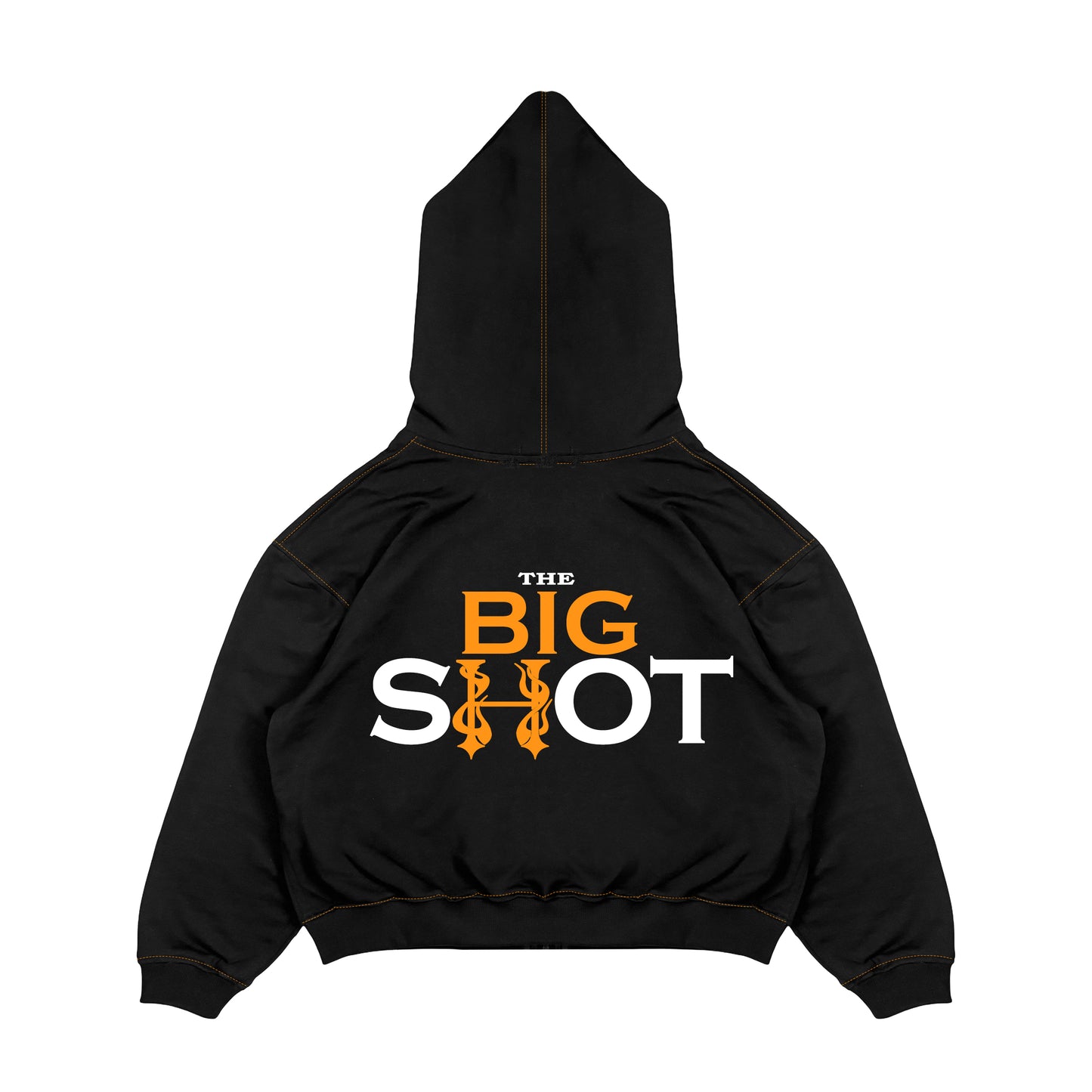 LTD - BIG FULL ZIPPAH - HOODIE DISTRESSED