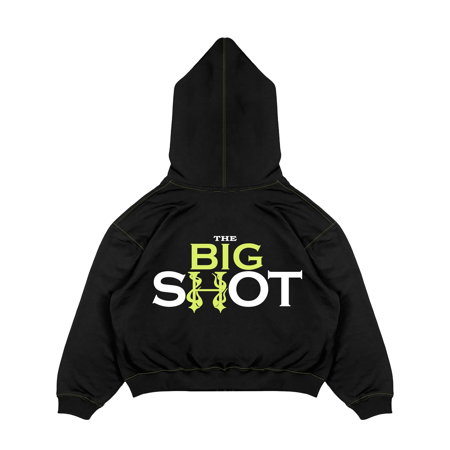 LTD - BIG FULL ZIPPAH - HOODIE DISTRESSED