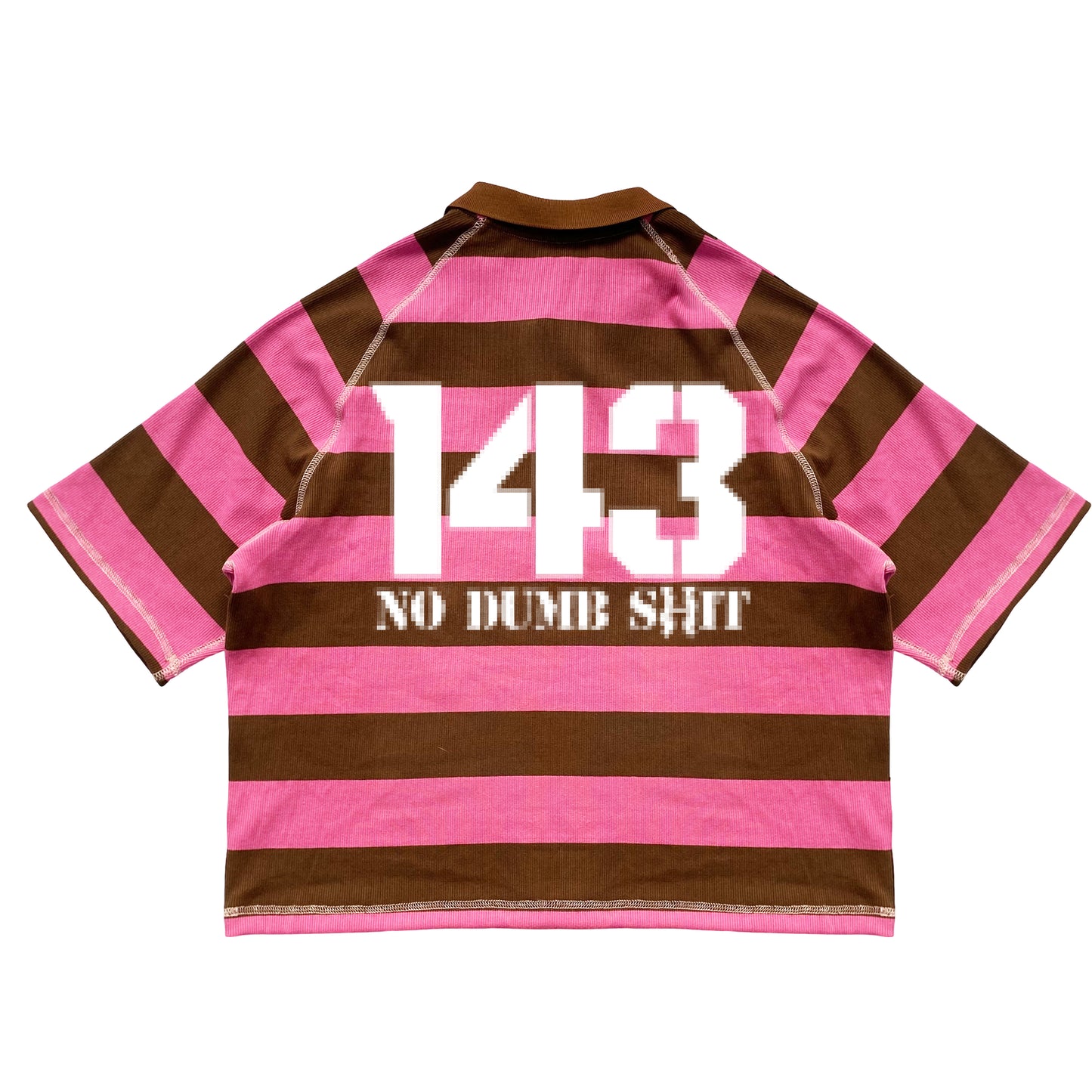 BIGGIE STRIPES - COLLAR RIBBED SHIRT