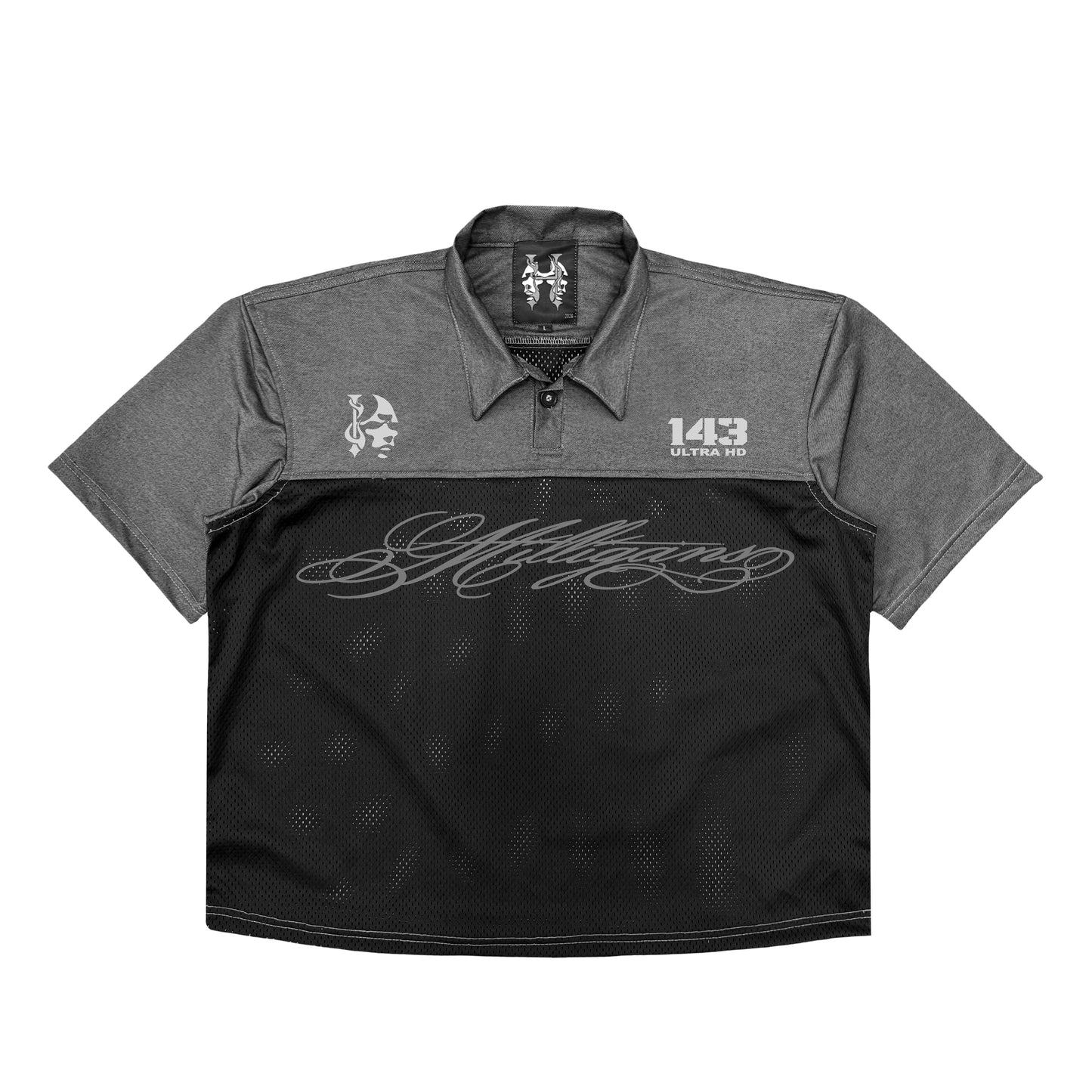 MILLI SCRIPT - POLO MESH JERSEY