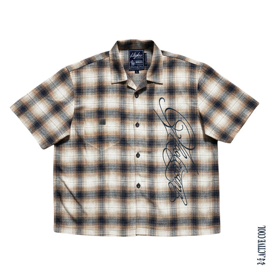 PLAID POLO & BOXER - WILDSCRIPT