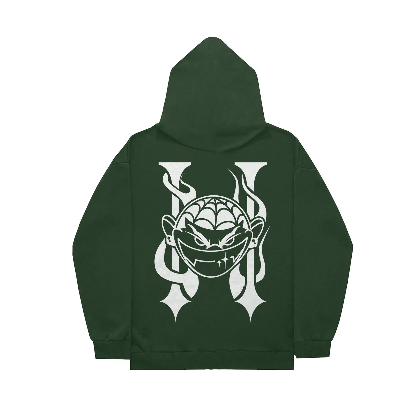 BRANDON FACE - HALF ZIP UP HOODIE