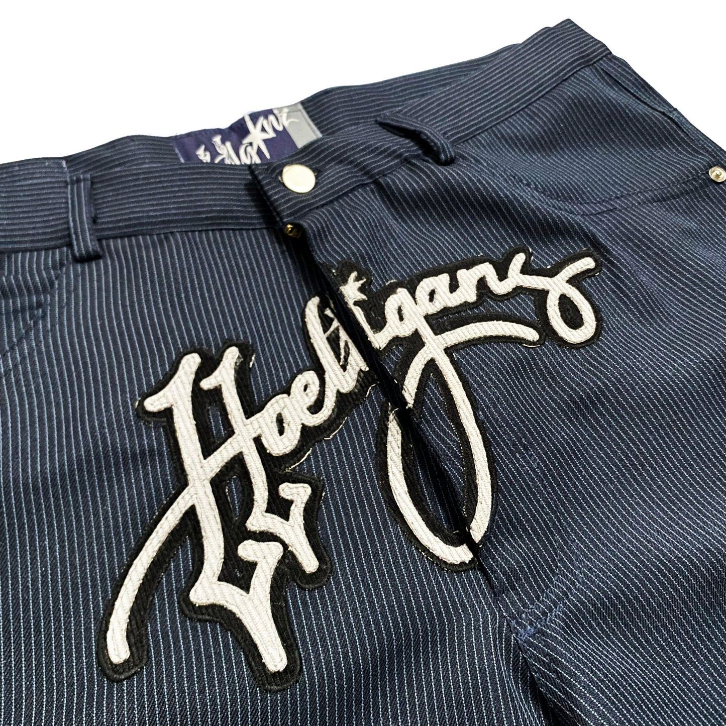 PIN STRIPE JORTS II - HOELIGANS