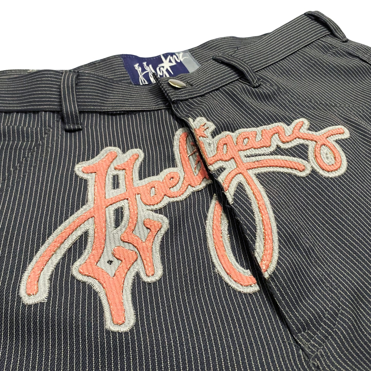 PIN STRIPE JORTS II - HOELIGANS