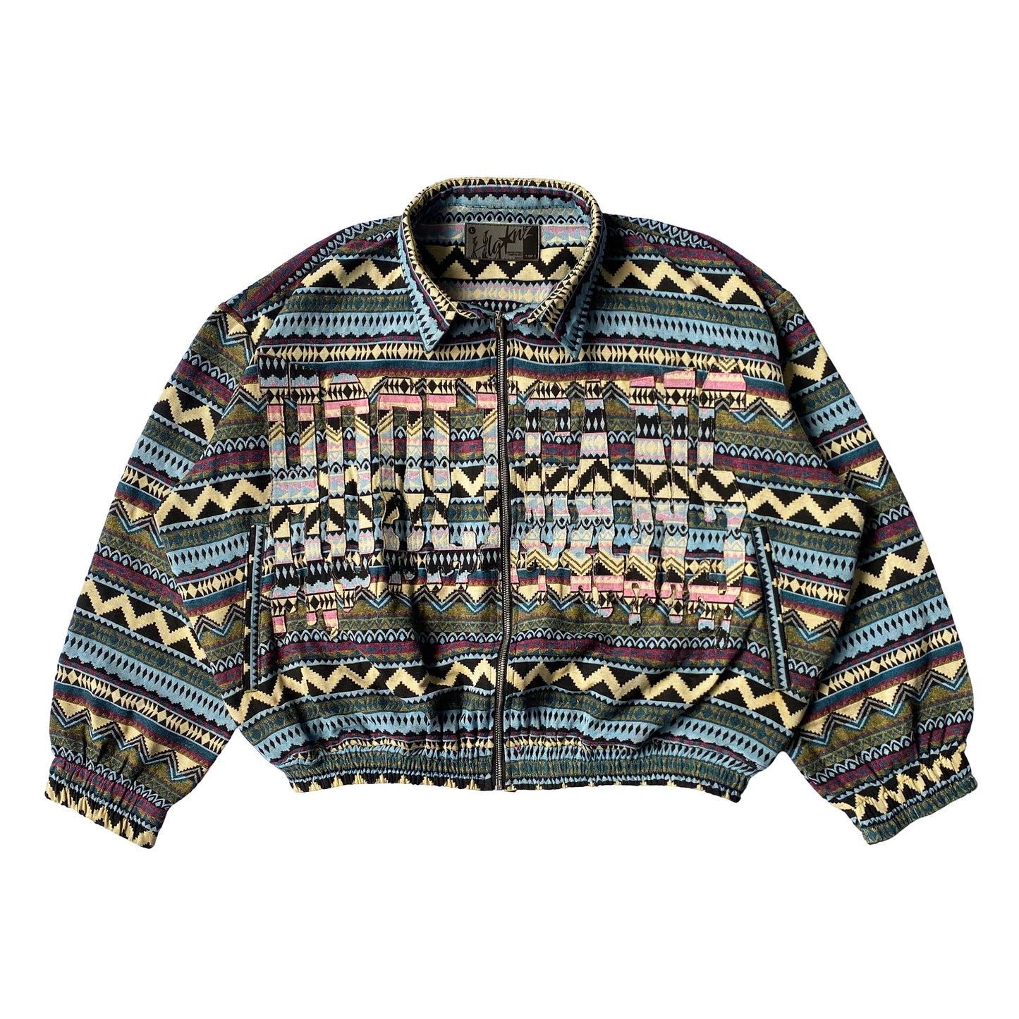 ETHNIC BIGGIE 1OF1 - INFERNO MELT HOODIE ZIP