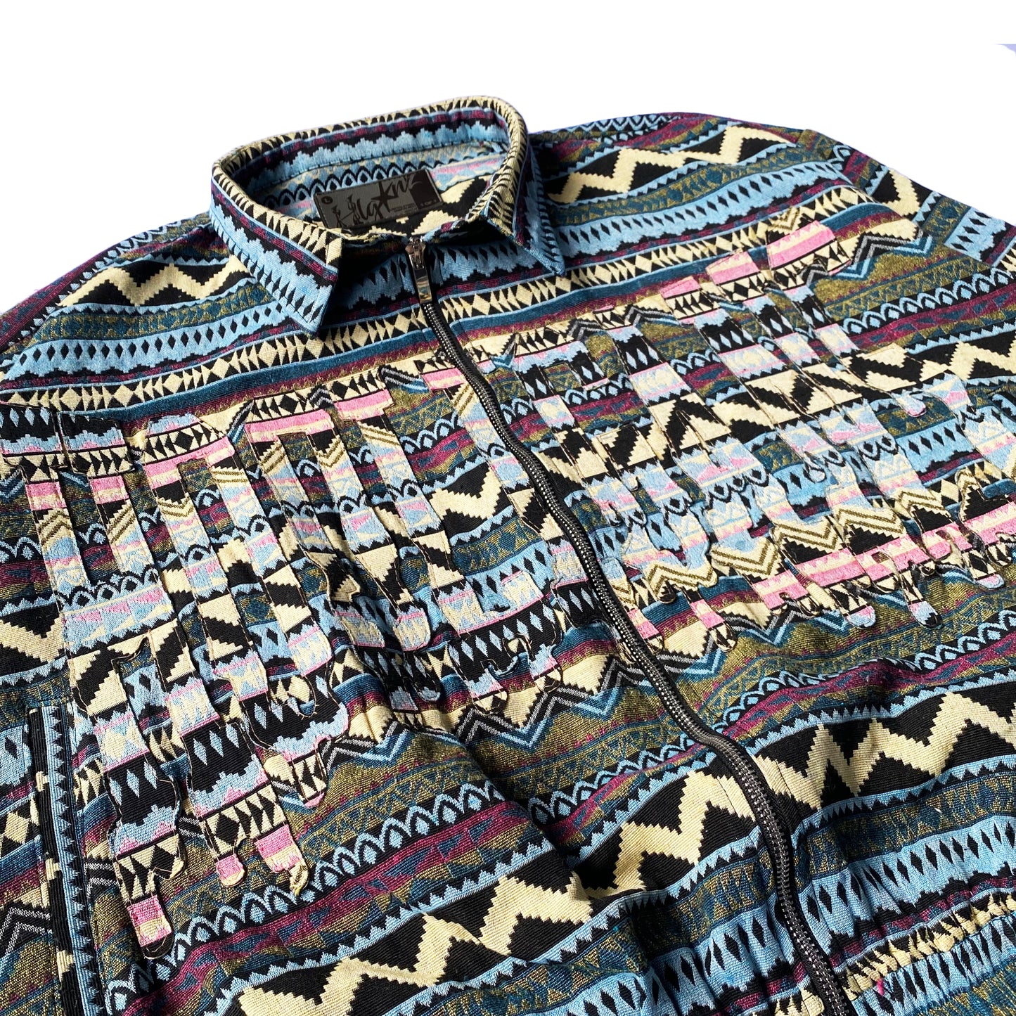 ETHNIC BIGGIE 1OF1 - INFERNO MELT HOODIE ZIP