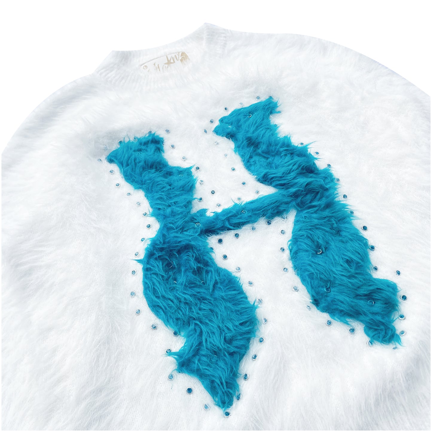 LTD - FUR STONES CREWNECK BY WAO  (1 OF1)