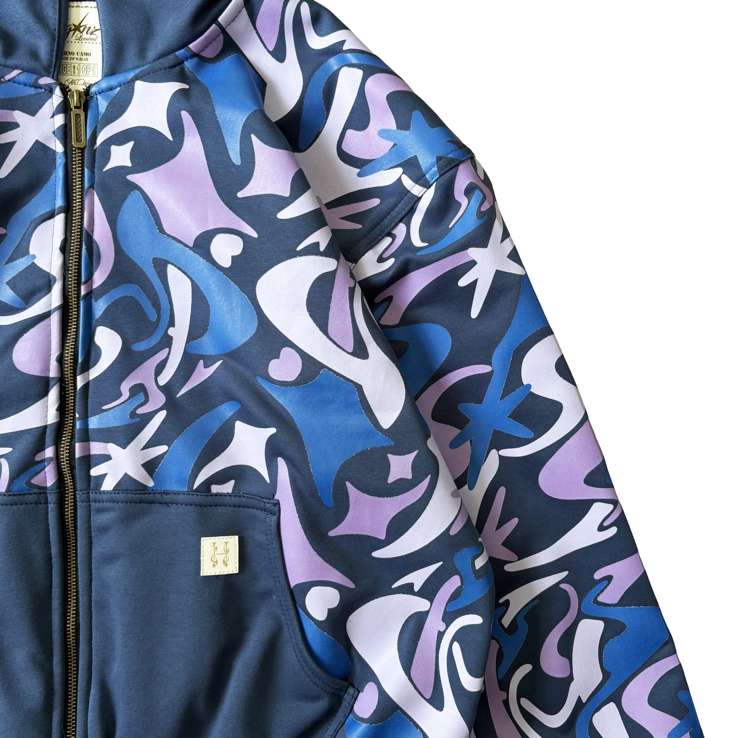LTD - H.CAMO BRANDON HEAD HOODIE ZIP (1 OF 1) BY MR. WAO
