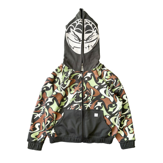 LTD - H.CAMO BRANDON HEAD HOODIE ZIP (1 OF 1) BY MR. WAO