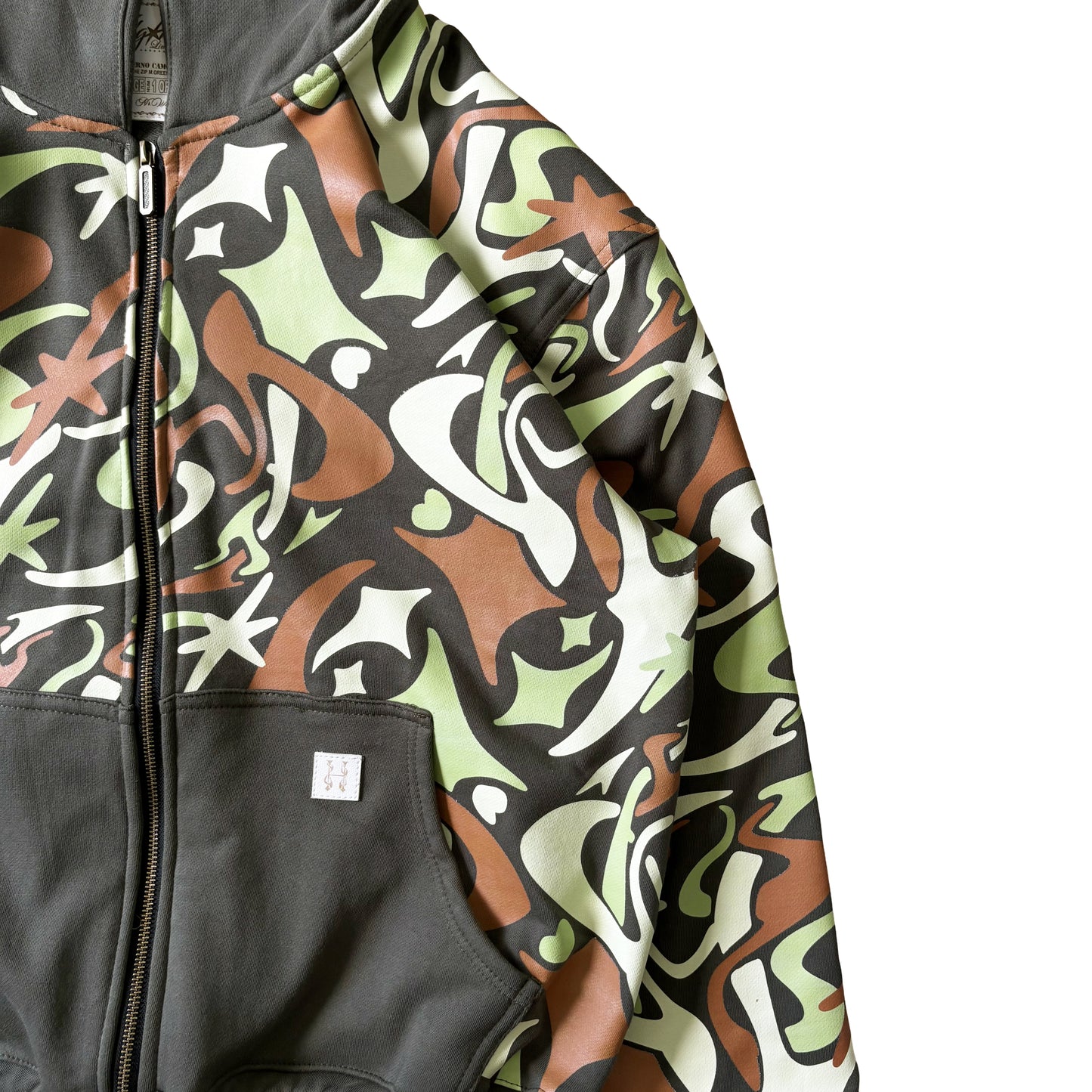 LTD - H.CAMO BRANDON HEAD HOODIE ZIP (1 OF 1) BY MR. WAO