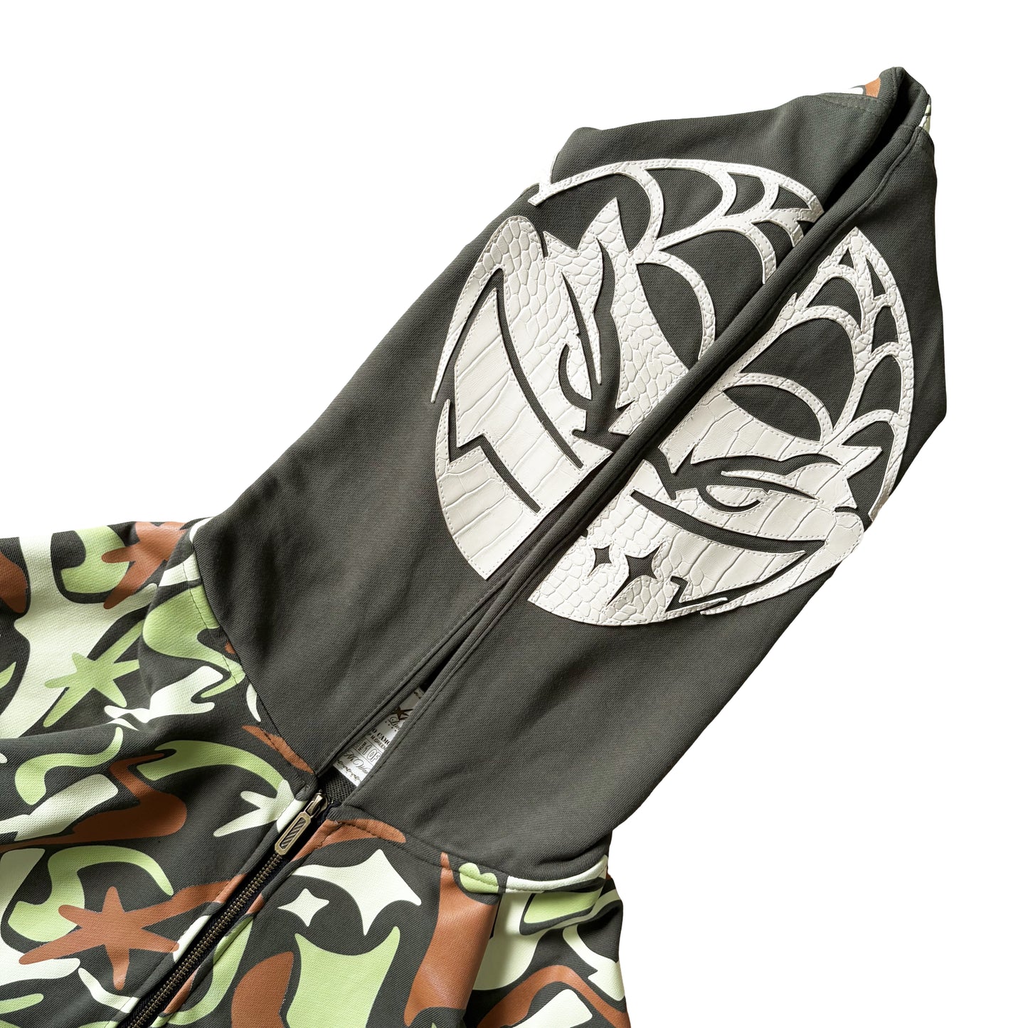 LTD - H.CAMO BRANDON HEAD HOODIE ZIP (1 OF 1) BY MR. WAO