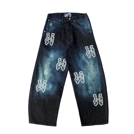 REGULAR BAGGY - INFERNO POWDER WASHED PANTS