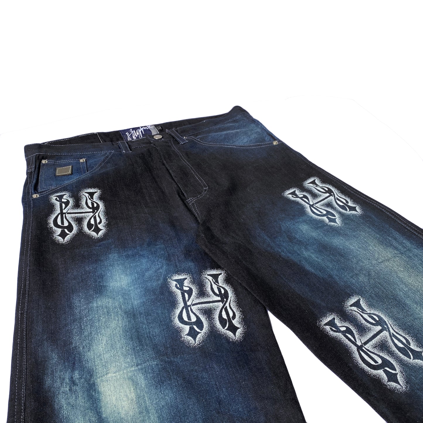 REGULAR BAGGY - INFERNO POWDER WASHED PANTS