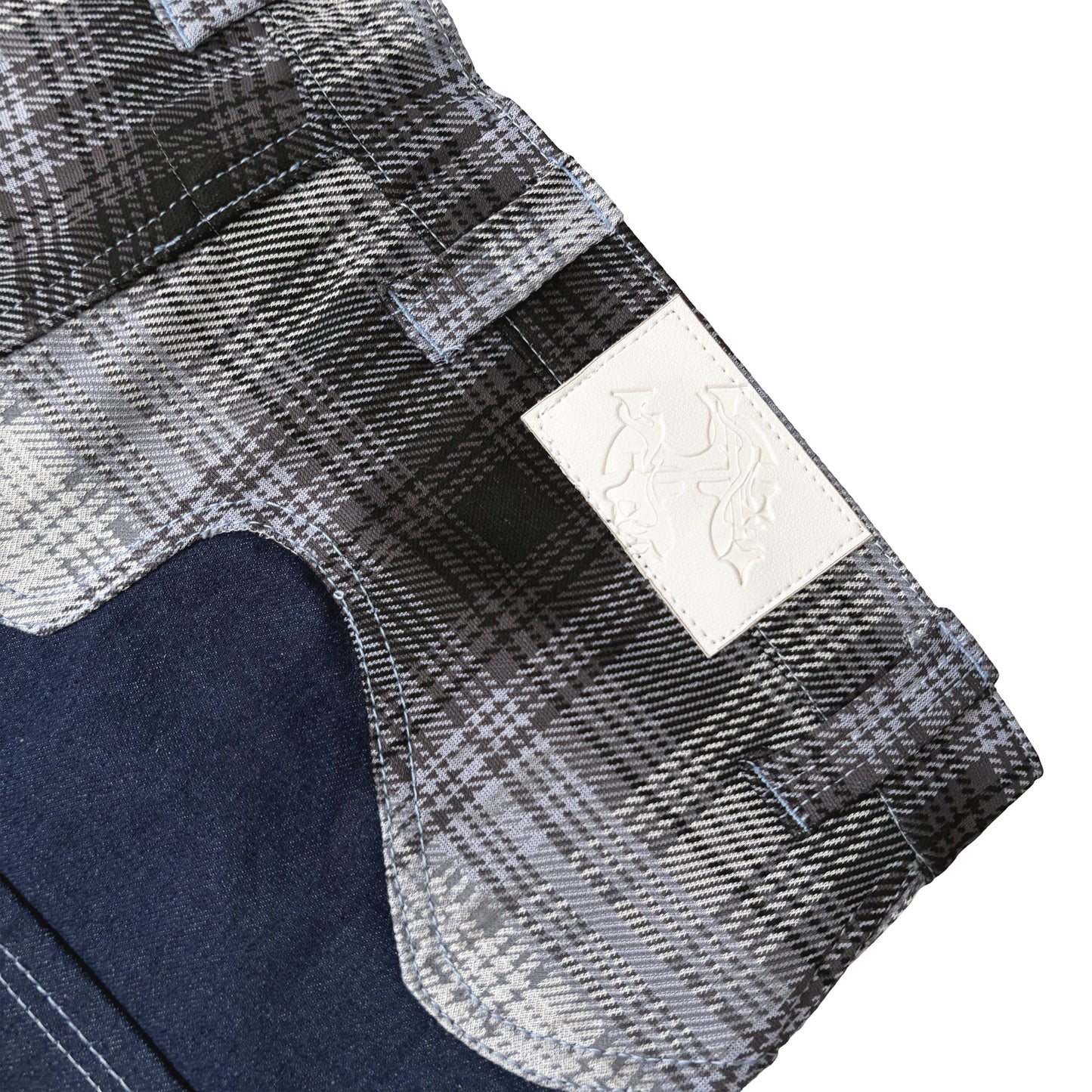 MELTED POCKETS - DENIM PANTS INFERNOFACE BY JETHRO IMPERIAL