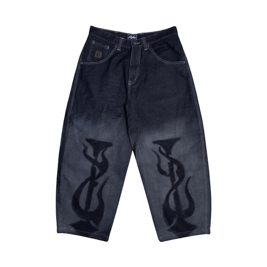 PANTS WASHED - INFERNO SMOKE