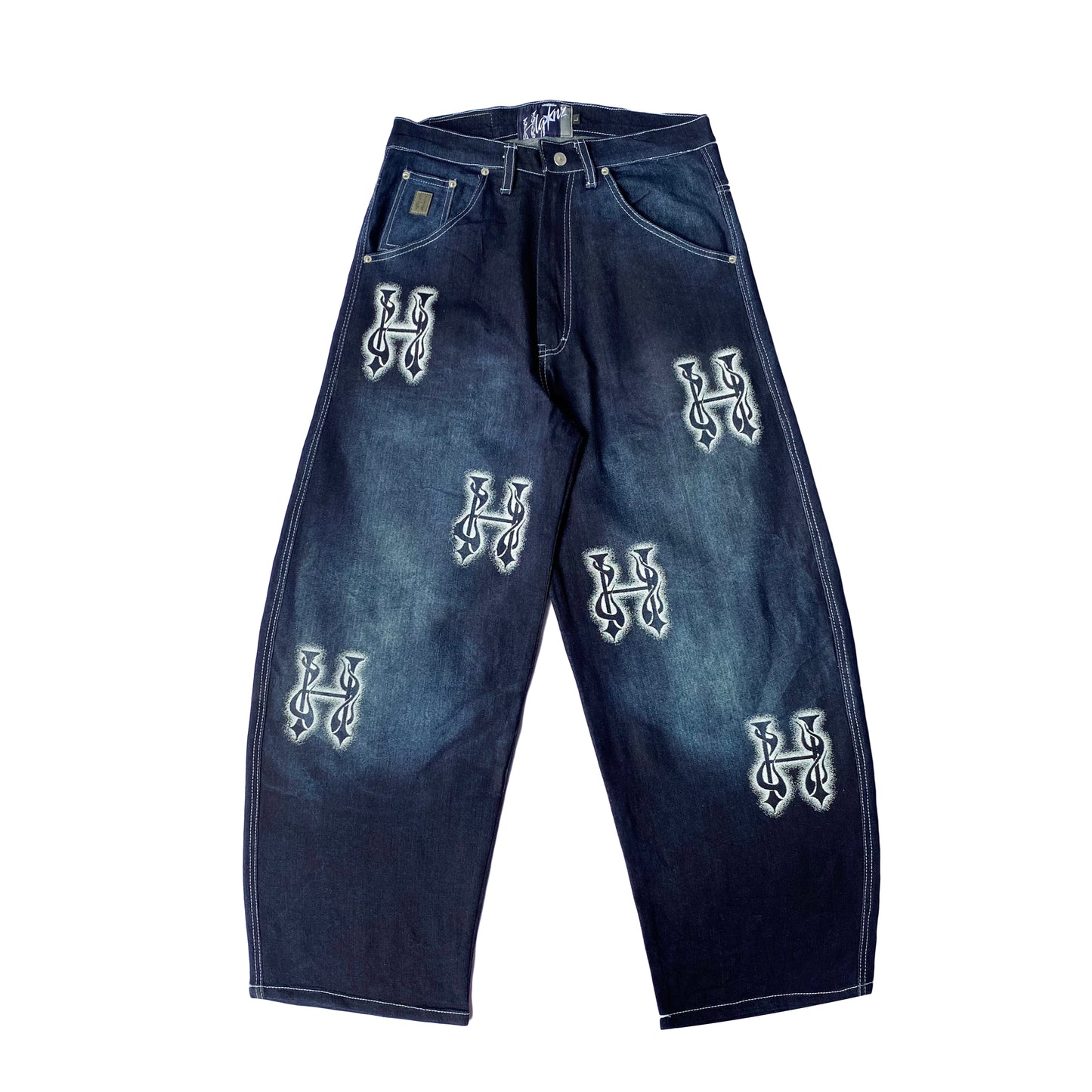 REGULAR BAGGY - INFERNO POWDER WASHED PANTS