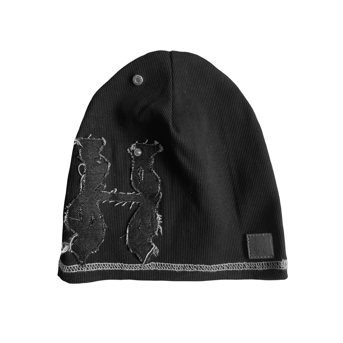 SNAP BEANIE - INFERNO DENIM