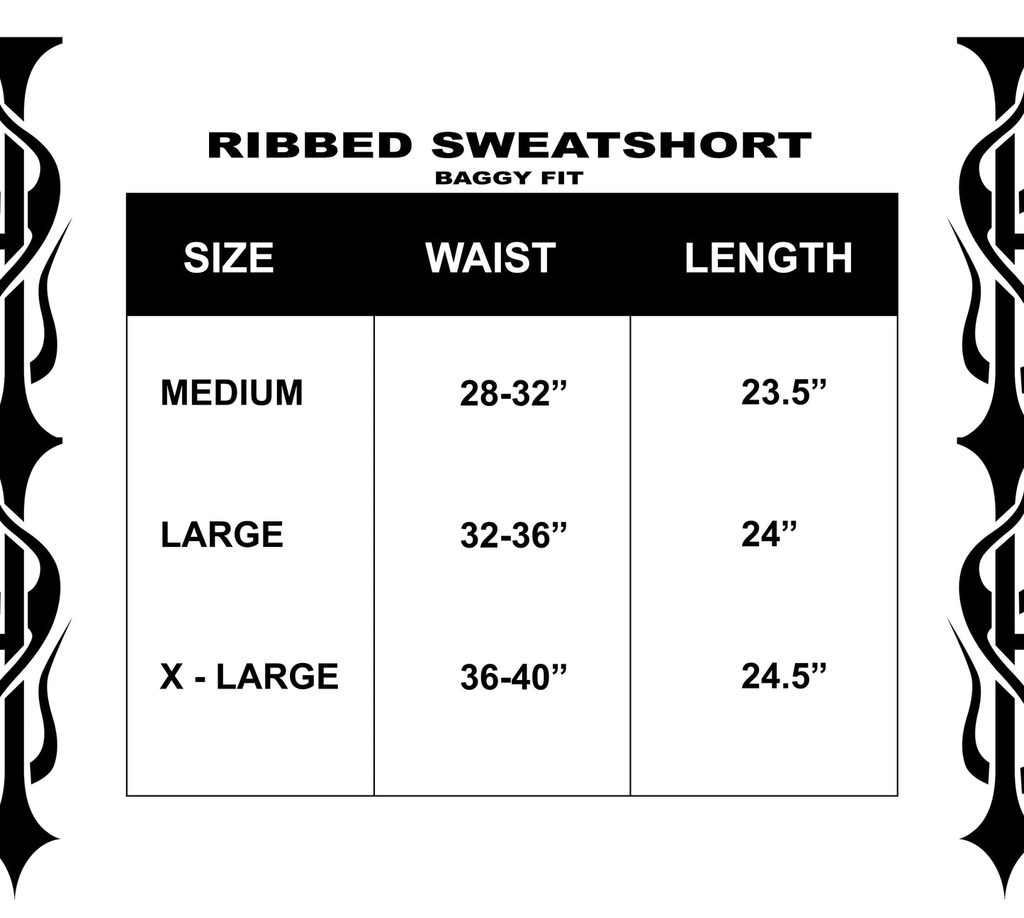 RIBBED R.STITCH - SHORT ORNAMENT