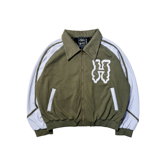 RAGLAN RIBBED - JACKET INFERNO FAT