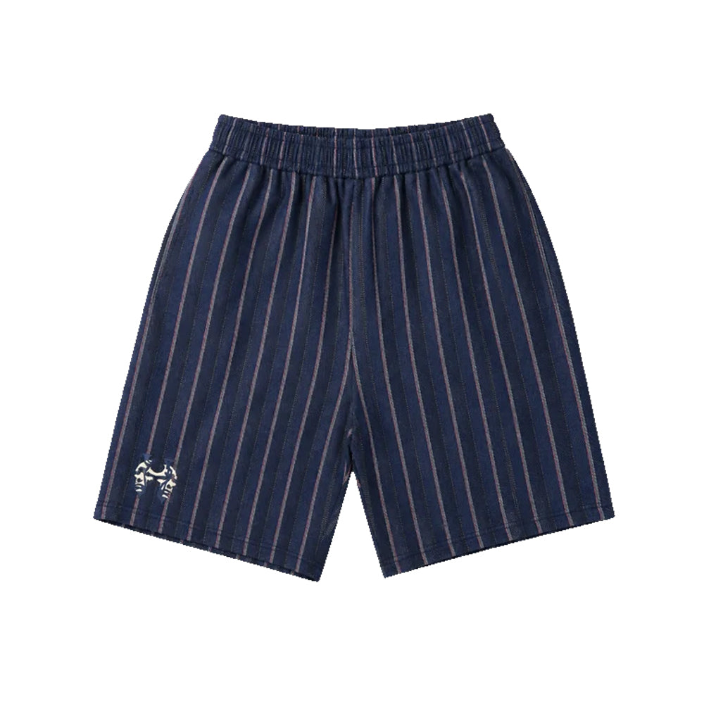 SHORT BLUE - PLAID EMBRO OG INFERNO FACE