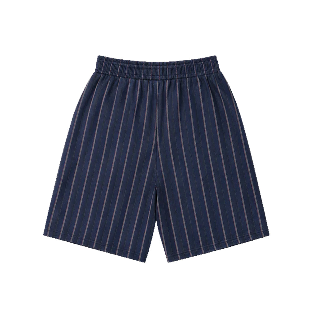 SHORT BLUE - PLAID EMBRO OG INFERNO FACE
